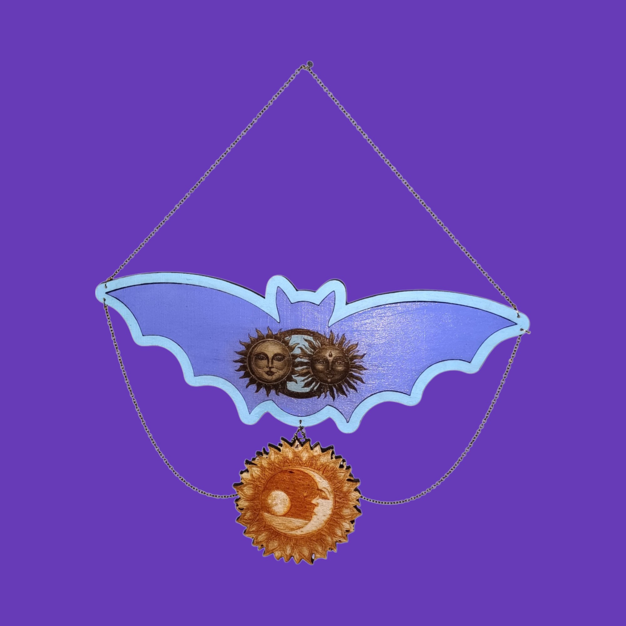 Décoration chauve-souris en bois blacksoulcreations-decoration-chauve-souris-bois