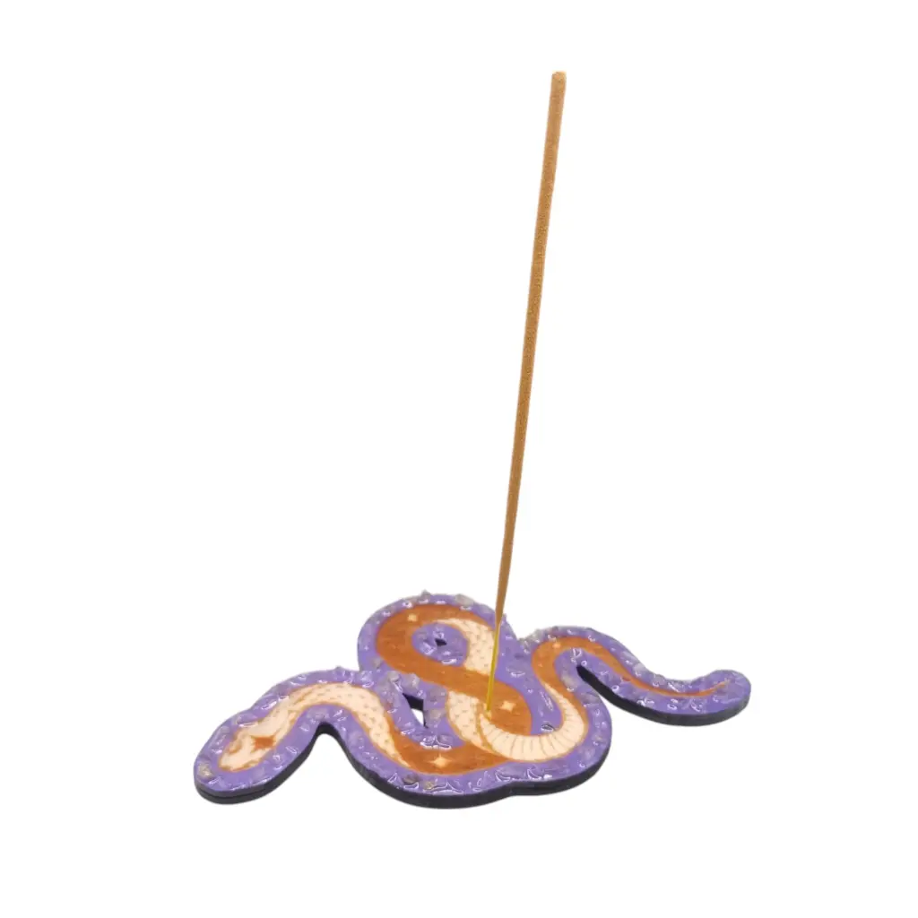 blacksoulcreations-porte-encens-en-bois-serpent-et-pierres-naturelles