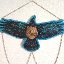blacksoulcreations-decoration-corbeau-et-loup-en-bois