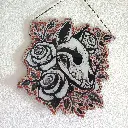 blacksoulcreations-decoration-crane-de-renard-en-bois-avec-pierres-naturelles