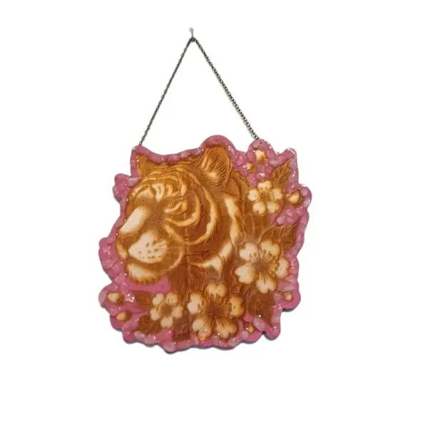 blacksoulcreations-decoration-tigre-et-fleurs-de-sakura-avec-pierres-naturelles