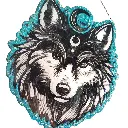 blacksoulcreations-decoration-grande-tete-de-loup-avec-pierres-naturelles