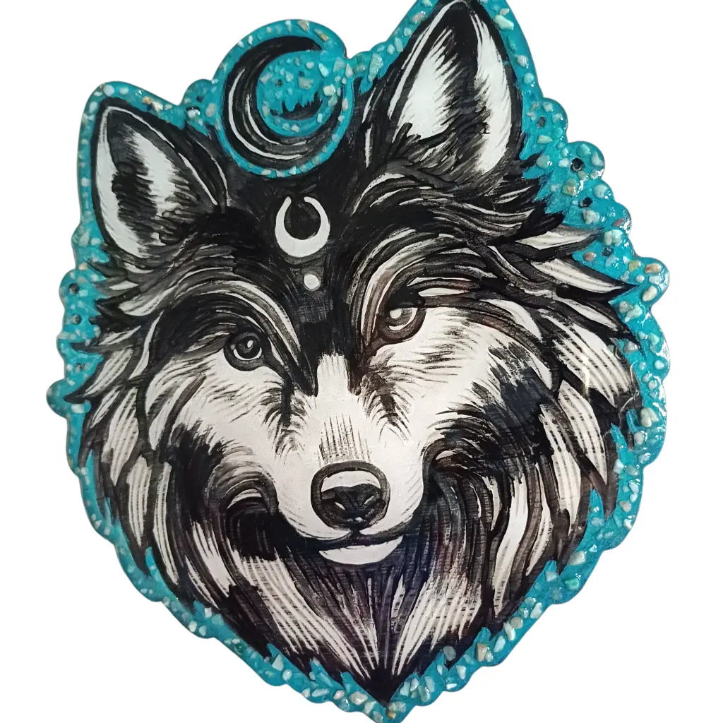 blacksoulcreations-decoration-grande-tete-de-loup-avec-pierres-naturelles