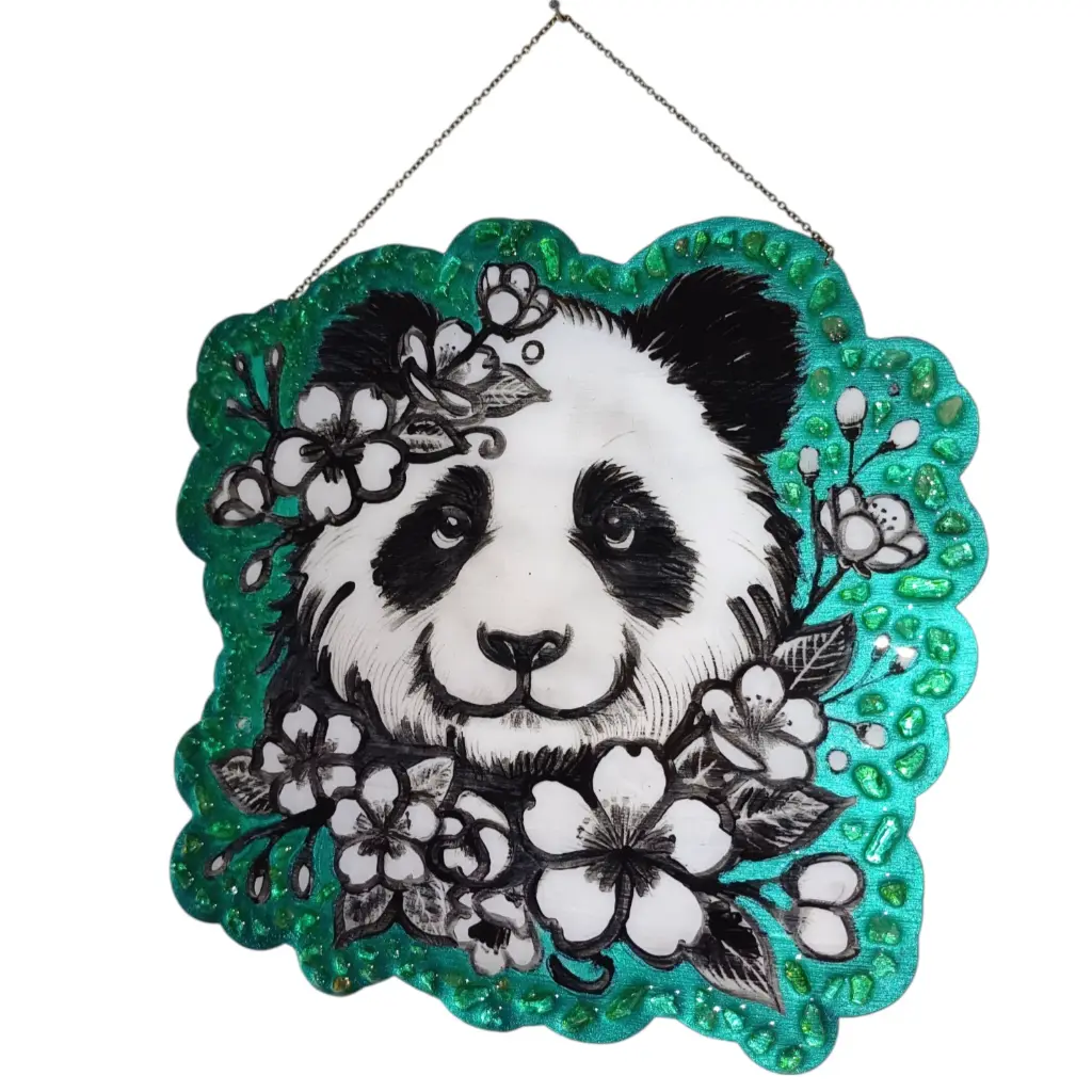 blacksoulcreations-decoration-panda-sakura-bois-pierres-naturelles