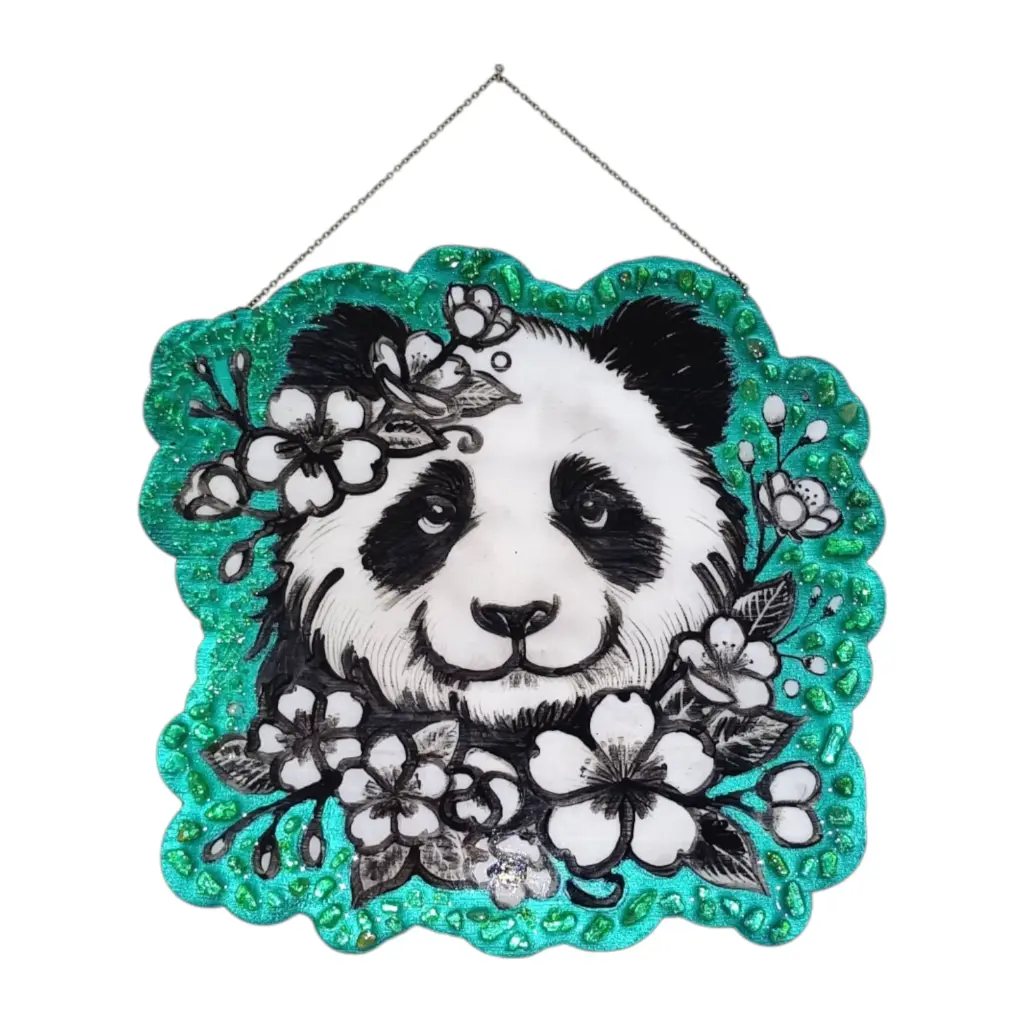 blacksoulcreations-decoration-panda-sakura-bois-pierres-naturelles