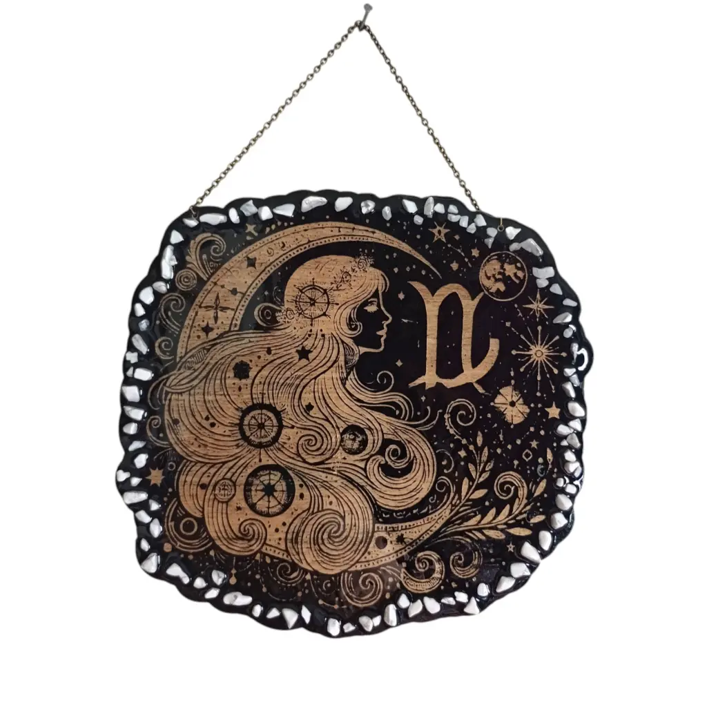 blacksoulcreations-decoration-signe-astrologique-bois-vierge-pierres-naturelles