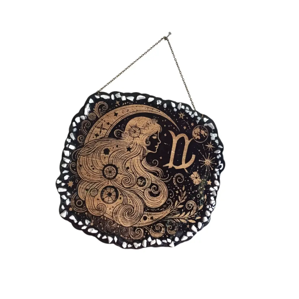 blacksoulcreations-decoration-signe-astrologique-bois-vierge-pierres-naturelles
