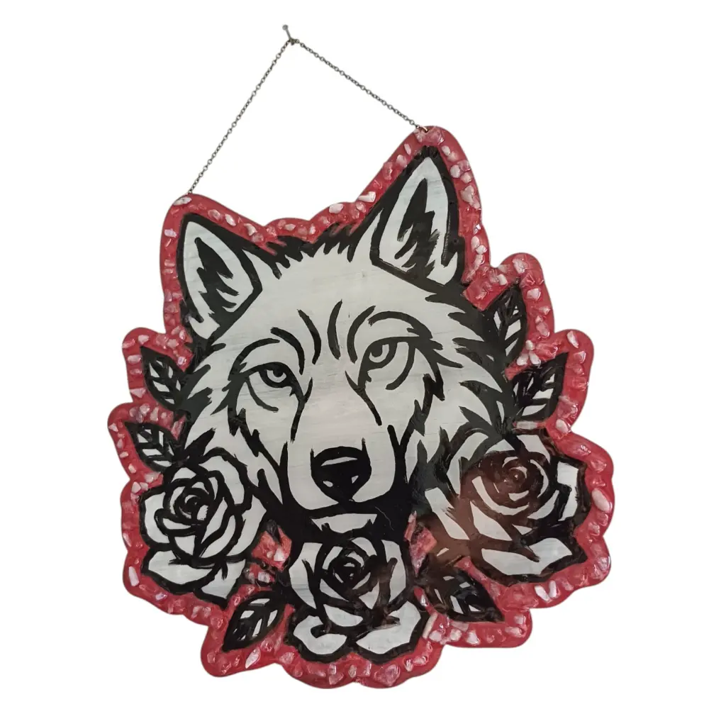 blacksoulcreations-tete-loup-et-roses-en-bois-pierres-naturelles