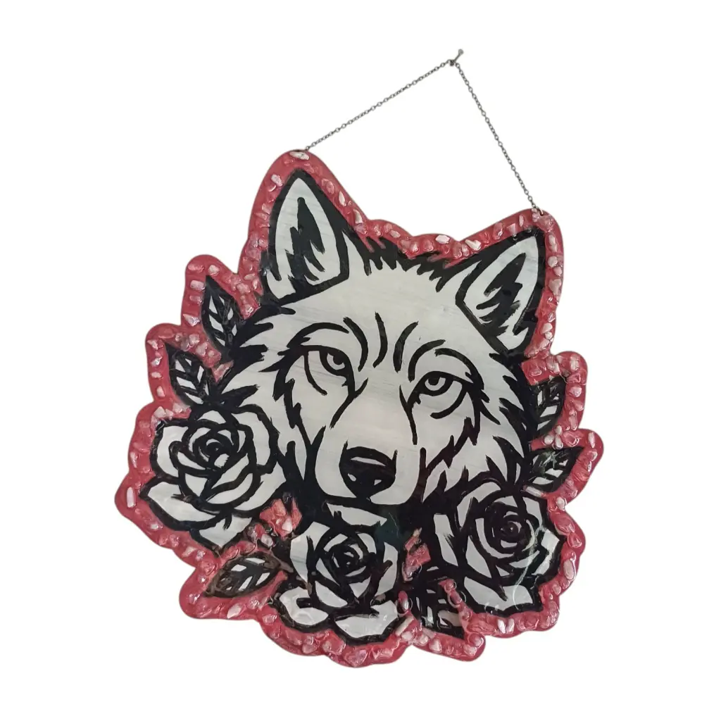 blacksoulcreations-tete-loup-et-roses-en-bois-pierres-naturelles