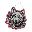 blacksoulcreations-tete-loup-et-roses-en-bois-pierres-naturelles