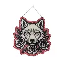 blacksoulcreations-tete-loup-et-roses-en-bois-pierres-naturelles