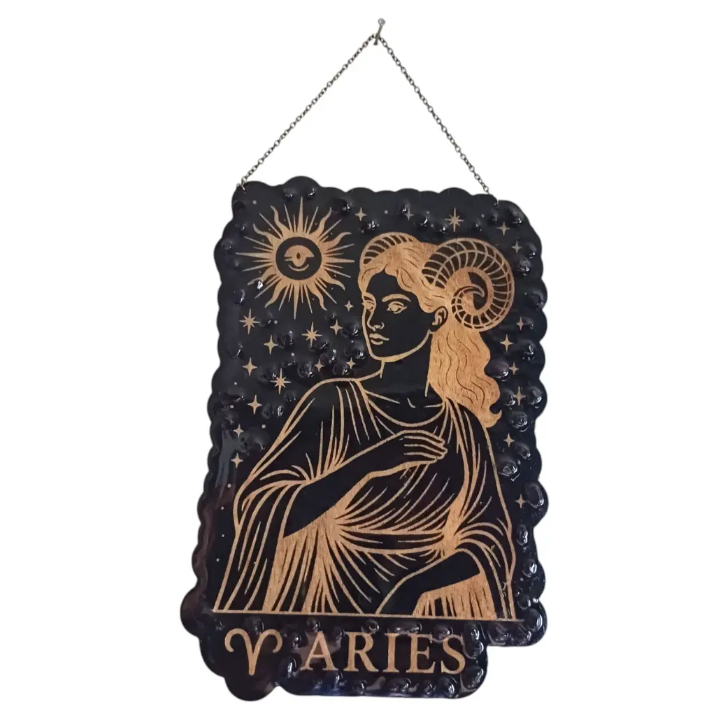 blacksoulcreations-decoration-signe-astrologie-belier-bois-pierres-naturelles