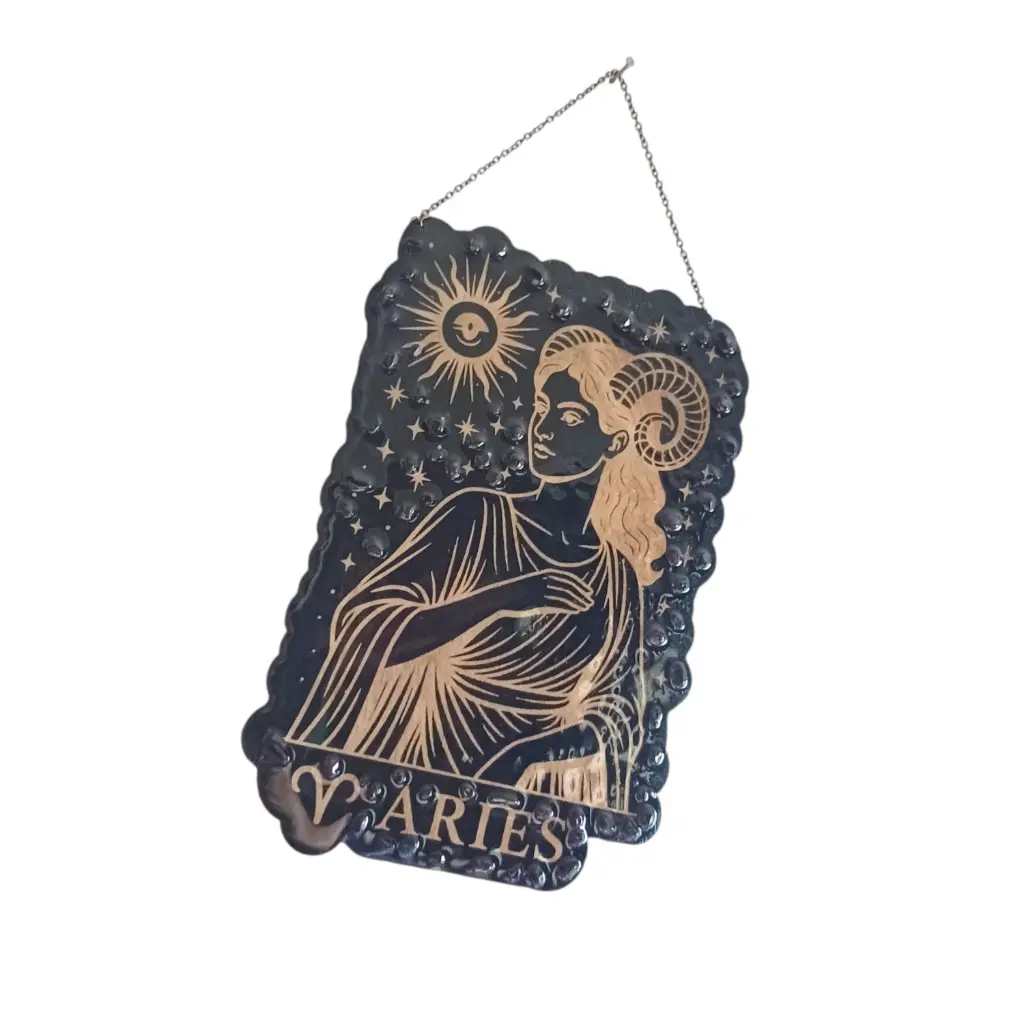 blacksoulcreations-decoration-signe-astrologie-belier-bois-pierres-naturelles