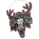 blacksoulcreations-decoration-crane-cerf-bois-pierres-naturelles
