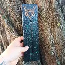 Blacksoulcreations-porte-encens-bois-crane-cerf