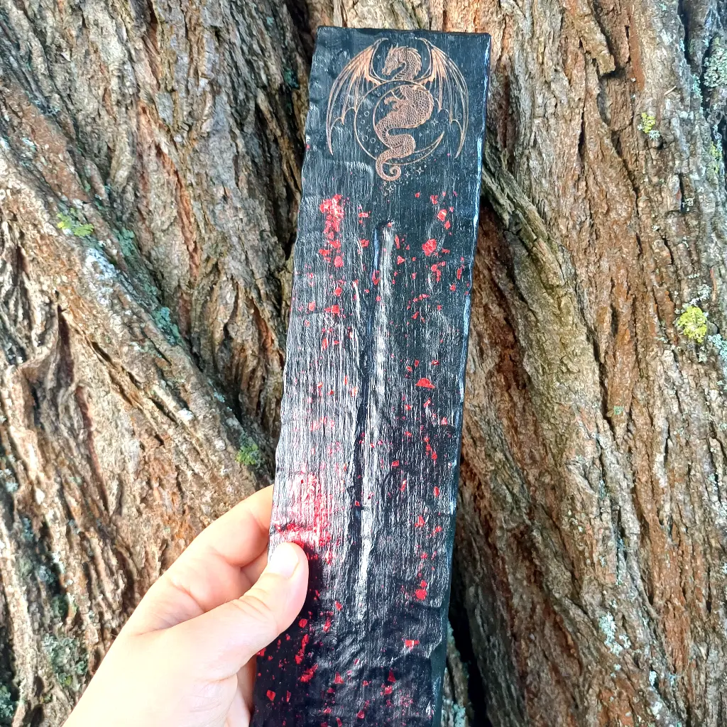 Blacksoulcreations-porte-encens-bois-dragon