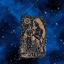 blacksoulcreations-decoration-signe-astrologie-verseau-bois-pierres-naturelles