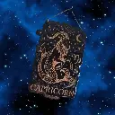 blacksoulcreations-decoration-signe-astrologie-capricorne-bois-pierres-naturelles