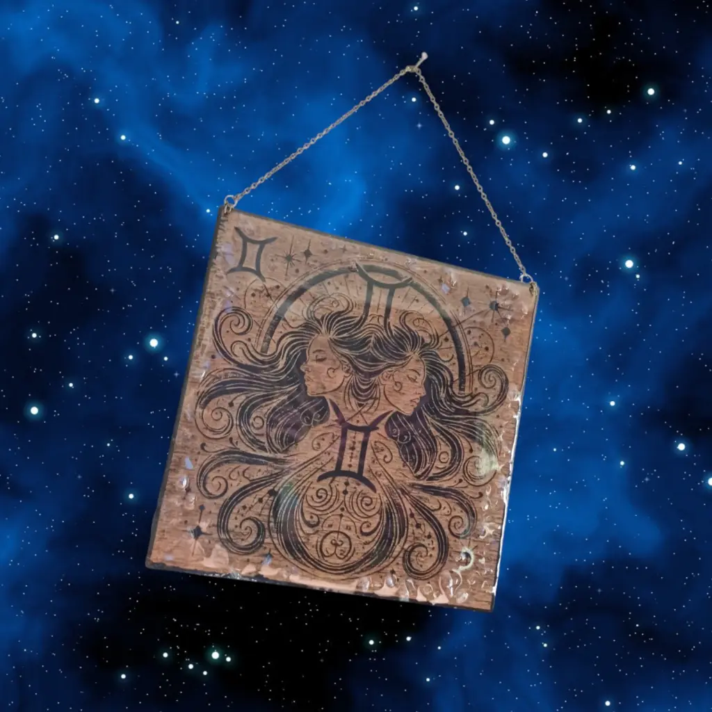 blacksoulcreations-decoration-signe-astrologique-bois-gemeaux-pierres-naturelles