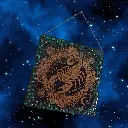 blacksoulcreations-decoration-signe-astrologique-bois-scorpion-pierres-naturelles