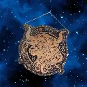 blacksoulcreations-decoration-signe-astrologique-bois-taureau-pierres-naturelles