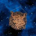 blacksoulcreations-decoration-signe-astrologique-bois-taureau-pierres-naturelles